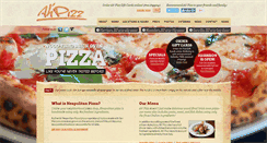 Desktop Screenshot of ahpizz.com